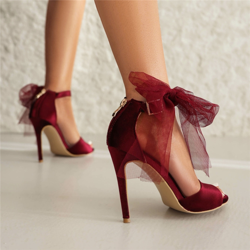 velvet heels