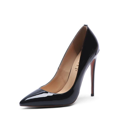 Spring Court Pumps Minimalist Pointed Toe Stiletto Heels for Office Ladies