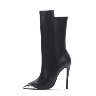 Women's Pointed Toe Stiletto Heels Ankle Boots
