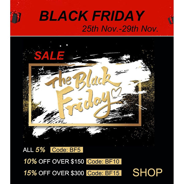 Black Friday 2021-UP To 15% Off