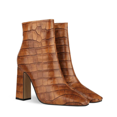 block heel dress boots